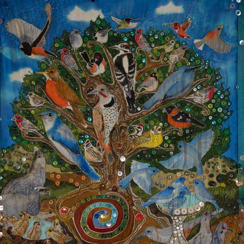 Judith  Roderick - My Tree of Life Quilt