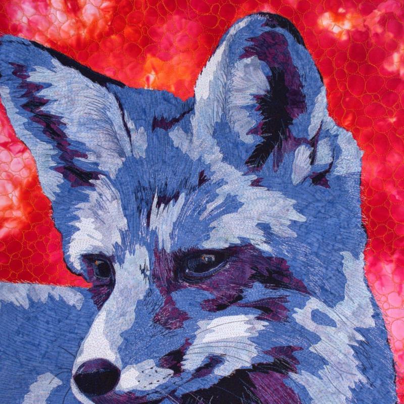 Kate  Themel - Red Fox, Blue Fox