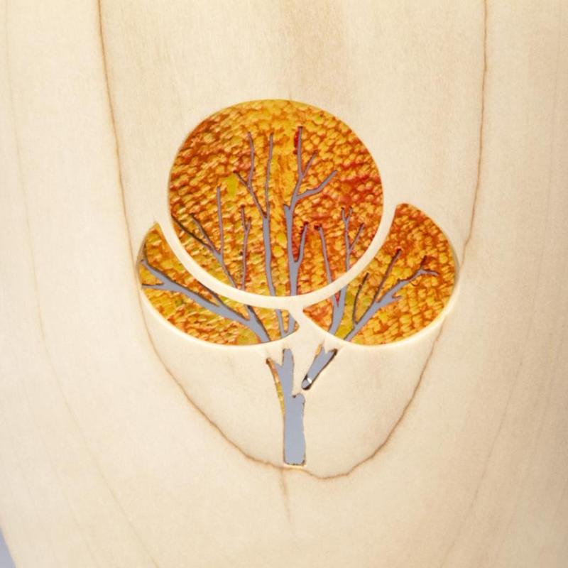  Adam  Wager - Silver Maple, Fall (Perspectival Forms Series)