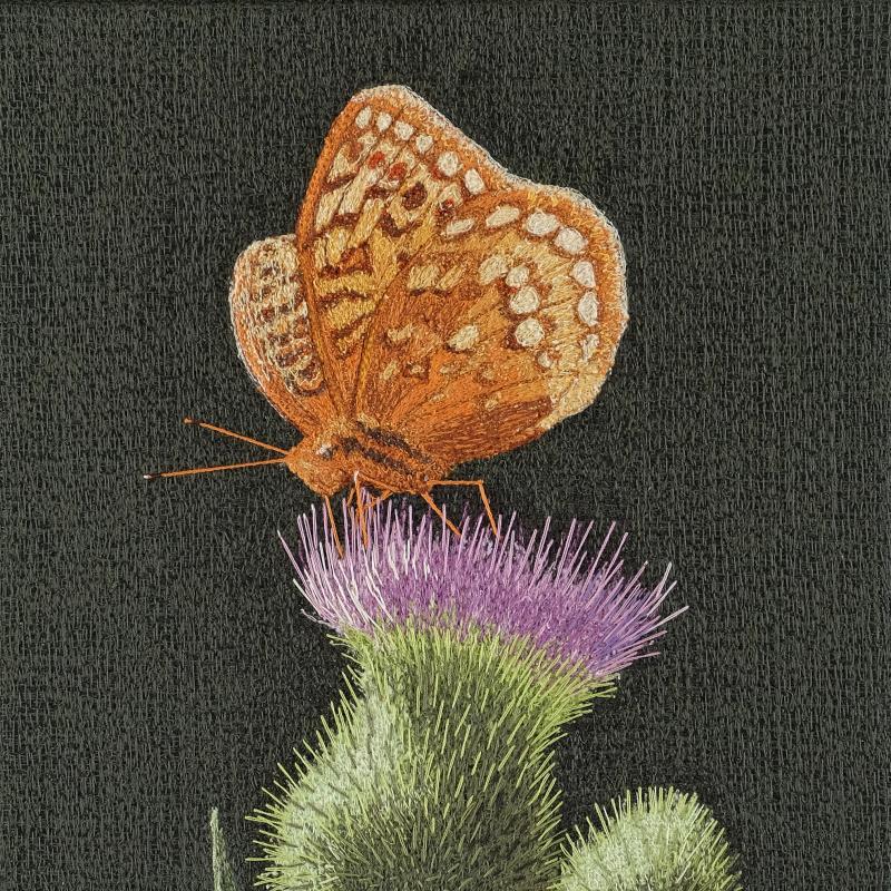 Tracey  Lawko - Fritillary and Thistle