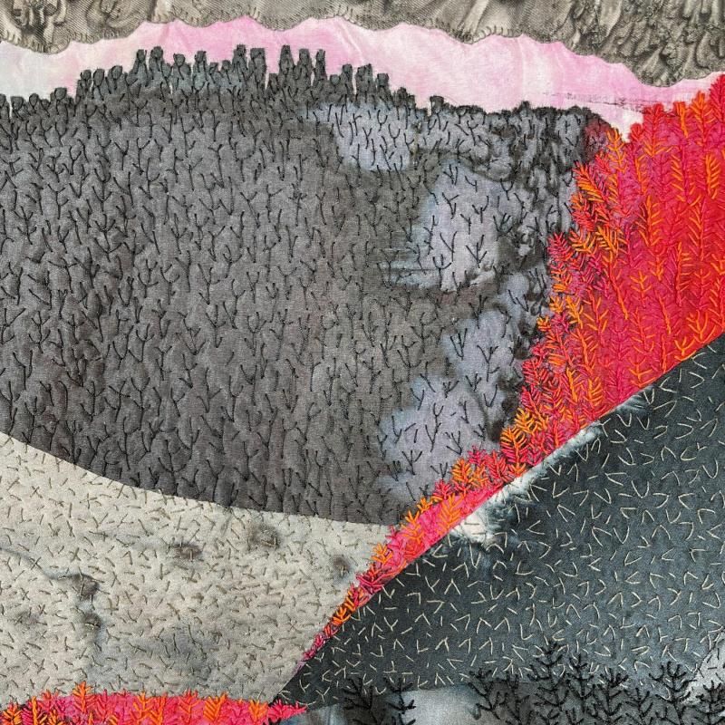 Laura Wasilowski - I'll Fly Away #10: Paradise Lost