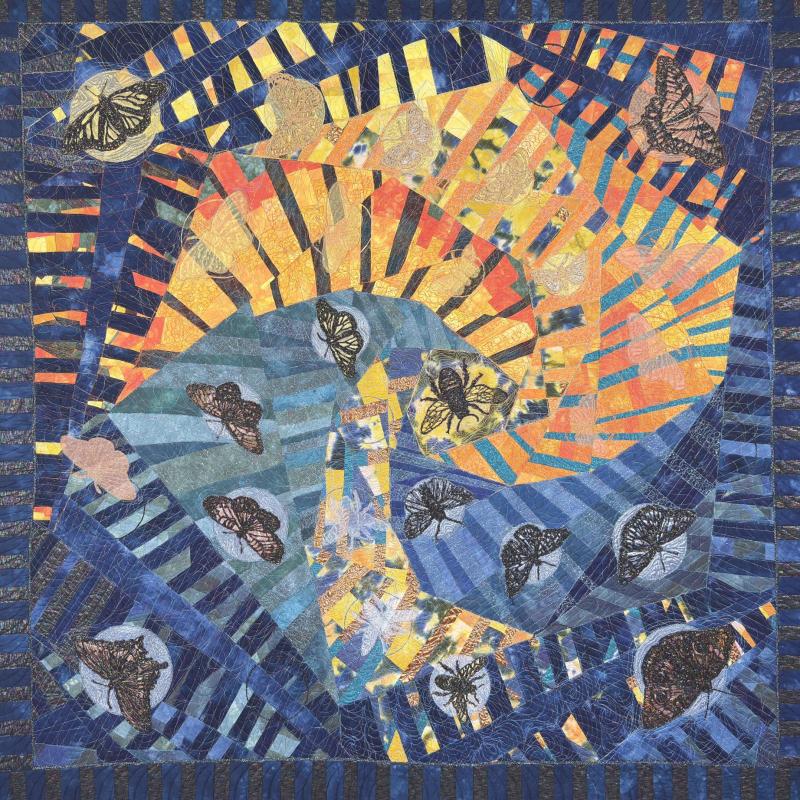  Victoria Rowe Berry - Wonderful Whirled of Butterflies and Bees