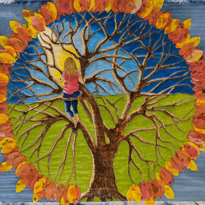 Rosanna Lynne Welter - Girl in a Tree