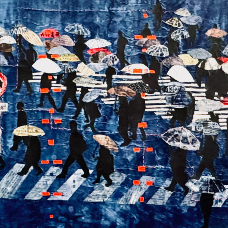 Muffy  Clark Gill - Shibuya Rain: Crosscurrents