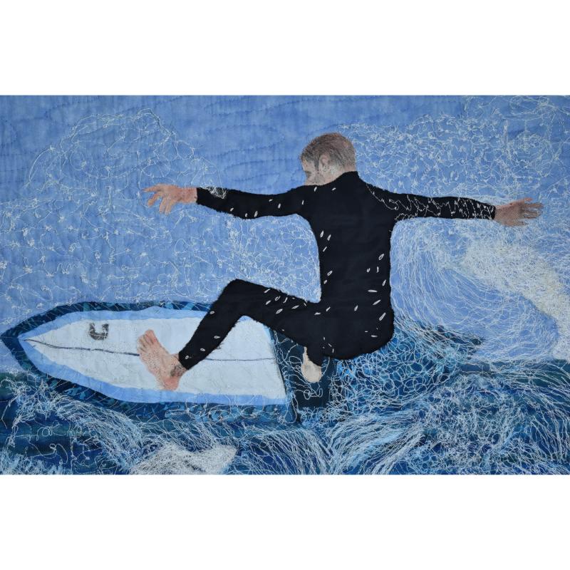 Rivka  Hamdani - Riding the waves