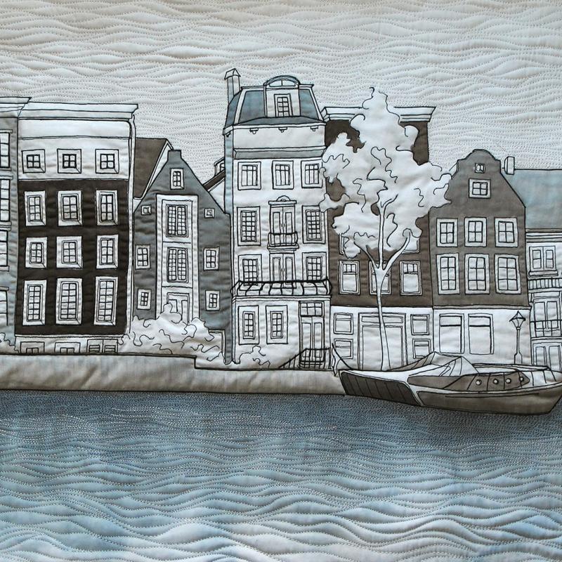 Donna Deaver - View From the Water - Amsterdam