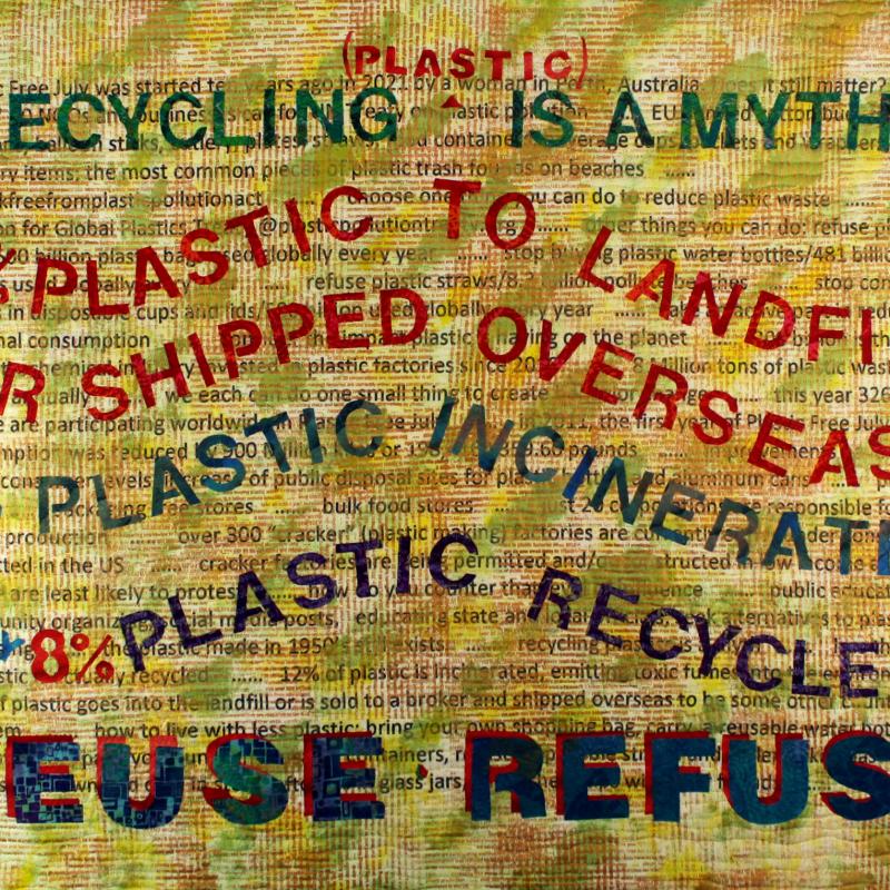 Carol  Larson - Recycling Plastic is a Myth 