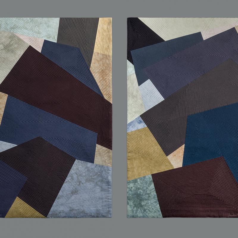 Sandra Palmer Ciolino - Precaria #12: Scala (diptych)