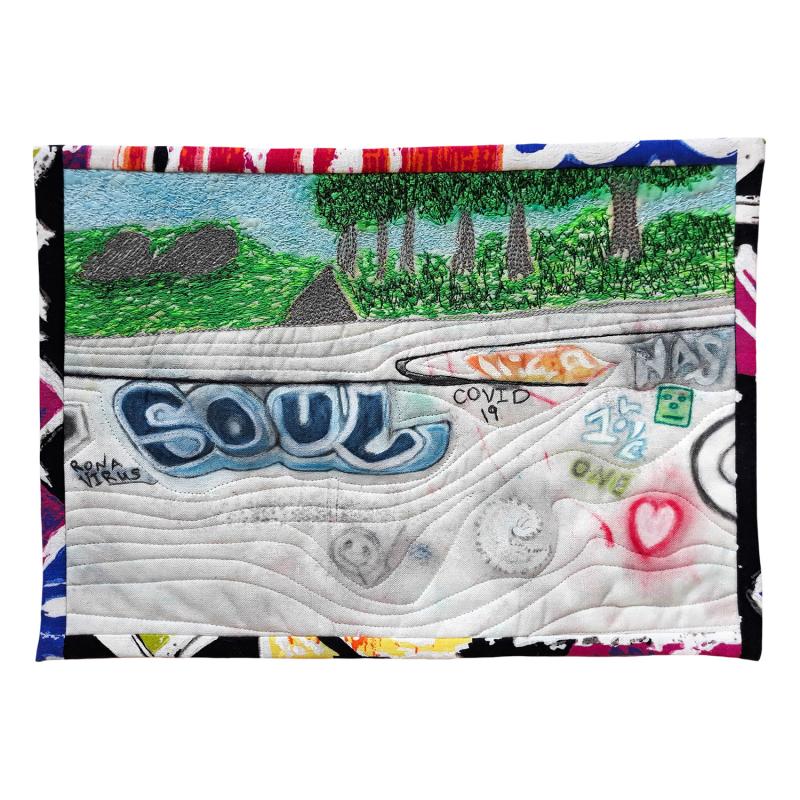 Gwen K. Weakley - Skate Park American Graffiti 2021