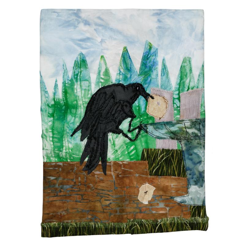 Anne  Daughtry - Yes, The Crow Will Dunk His Bread into the BirdBath