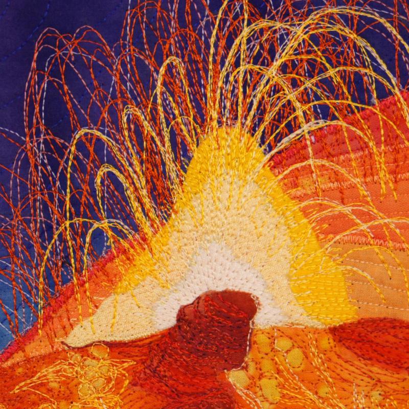 Sara Sharp - Kilauea (detail)