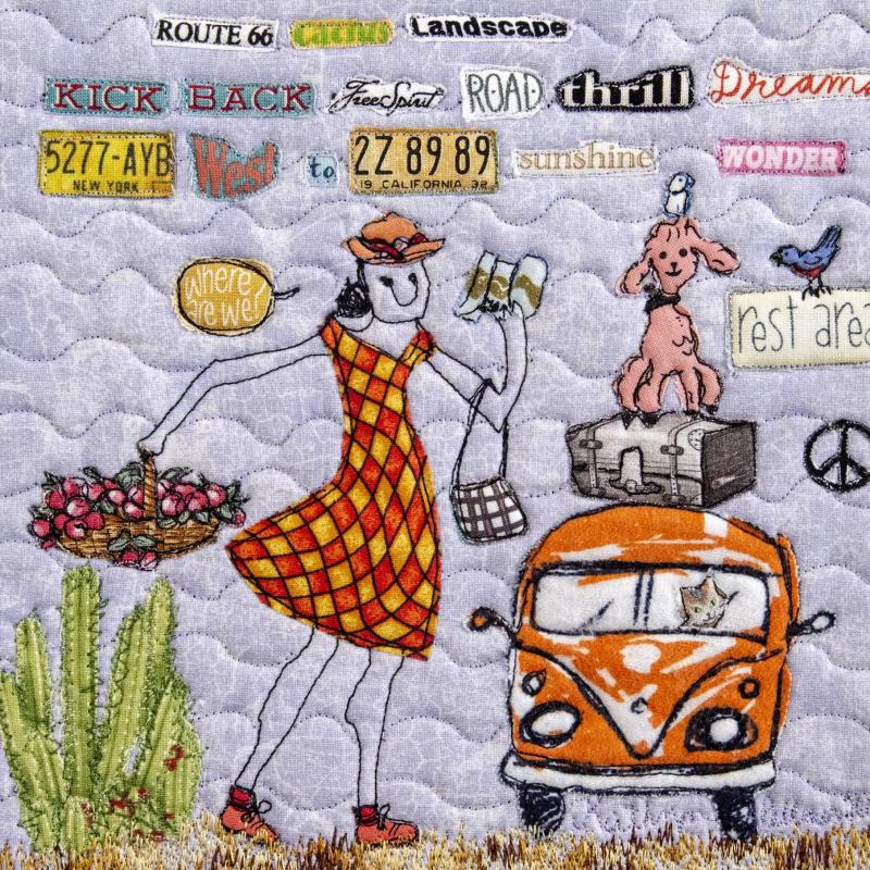  Kathryn  Pellman - Route 66 Cactus Landscape