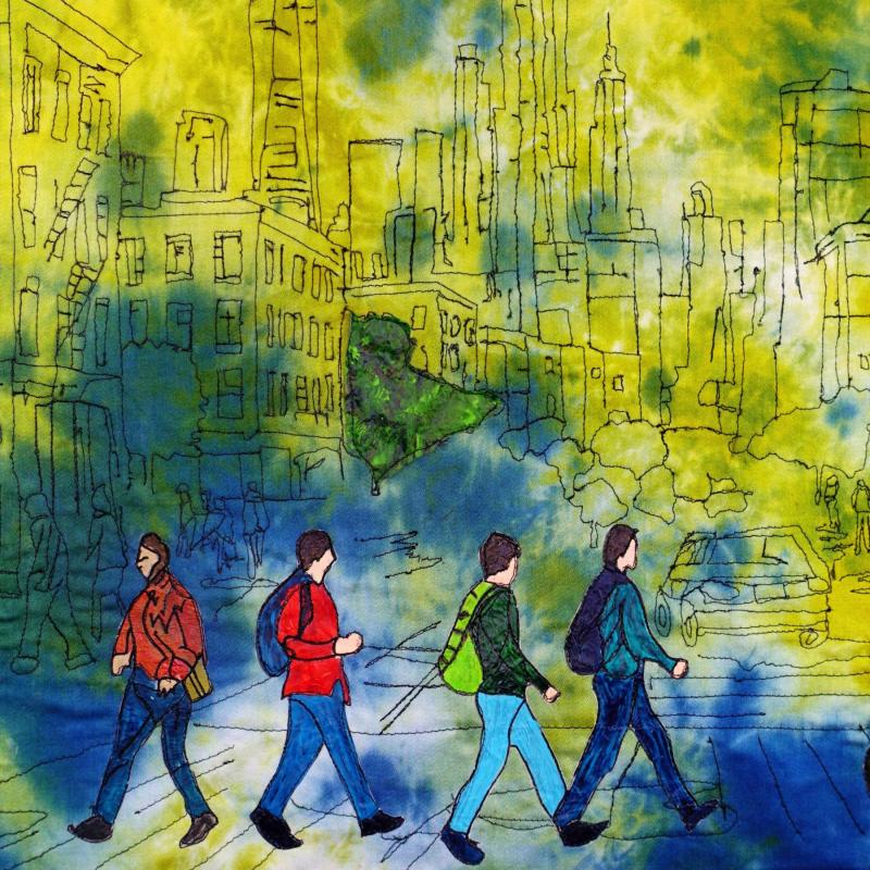  Mary  Schliestedt - Bustling activity in the city