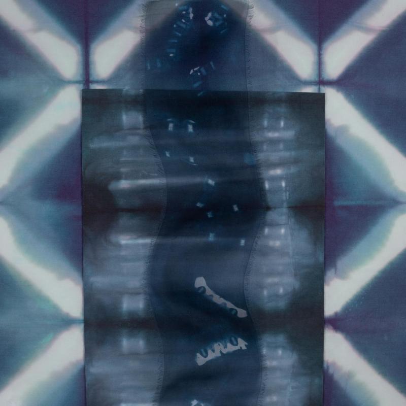 Kate Stiassni - Chasing Light   (34 x 26 x 3in. photo: Ren Nickson)