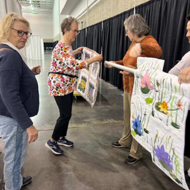 Hanging an Exhibition