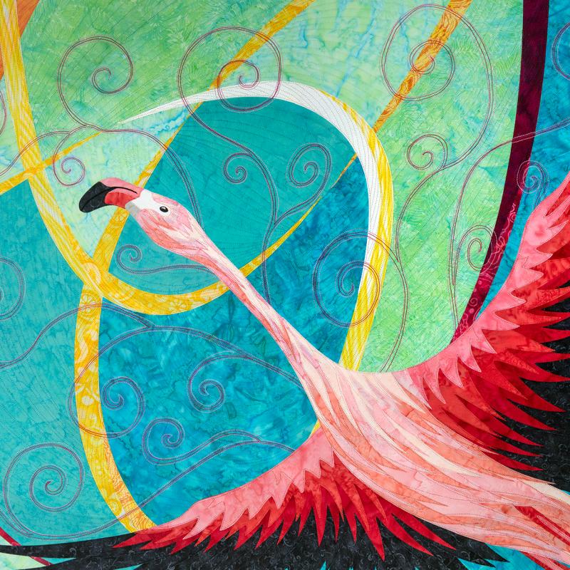 Kestrel Michaud - Flamingo In Paradise 