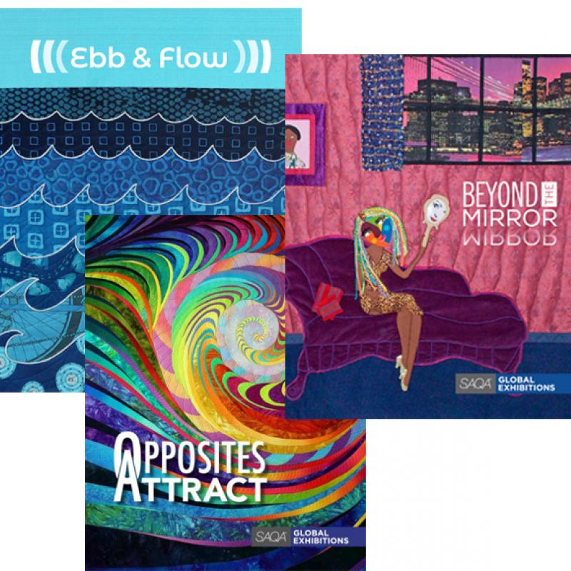 Selection of SAQA exhibition catalogs (pick any 3)