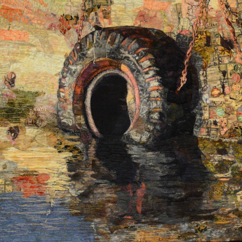 Sue deVanny - On Reflection: Cape Town Harbour Fenders