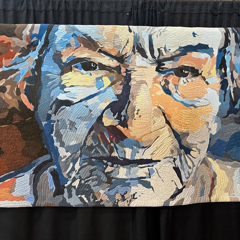 Work by Sandy Curran at the Mid-Atlantic Quilt Festival 2023