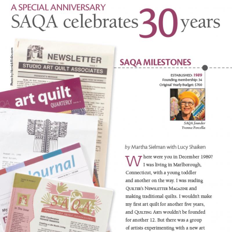SAQA Celebrates 30 years