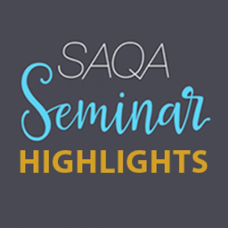 SAQA Seminar Highlights logo