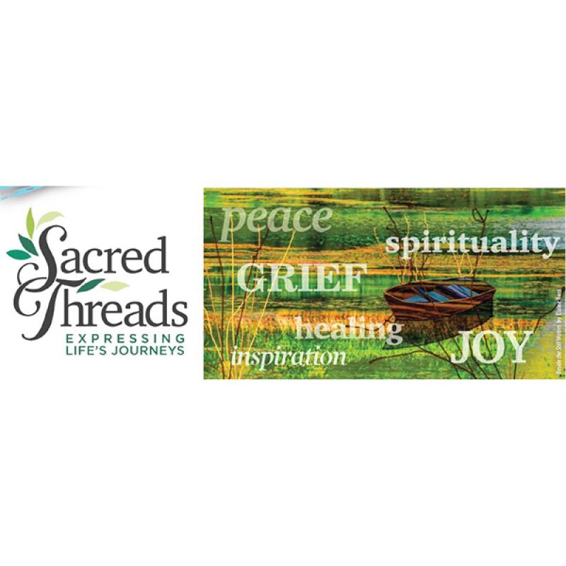Sacred Threads postcard