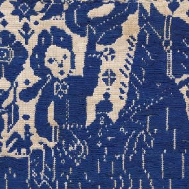 Blouse panel (detail); Mexico, Nayarit; late 19th century. Cotsen Textile Traces Study Collection T-2781. Photo by Bruce M. White Photography.
